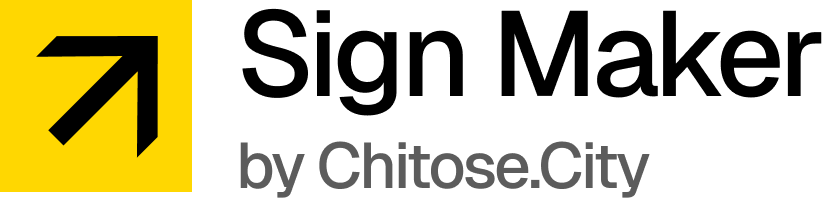 Sign Maker by Chitose.City